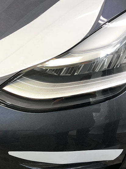 2017-2025 | Model 3 & Y Headlight Protection Film (Set of 4) - Clear or Smoked