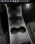 Model 3 & Y Console - Matte Black Urethane PPF Wrap - 3M Matte (Gen. 1)