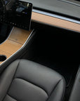 Model 3 & Y Center Console Wrap (Gen. 1) - Vinyl Wood
