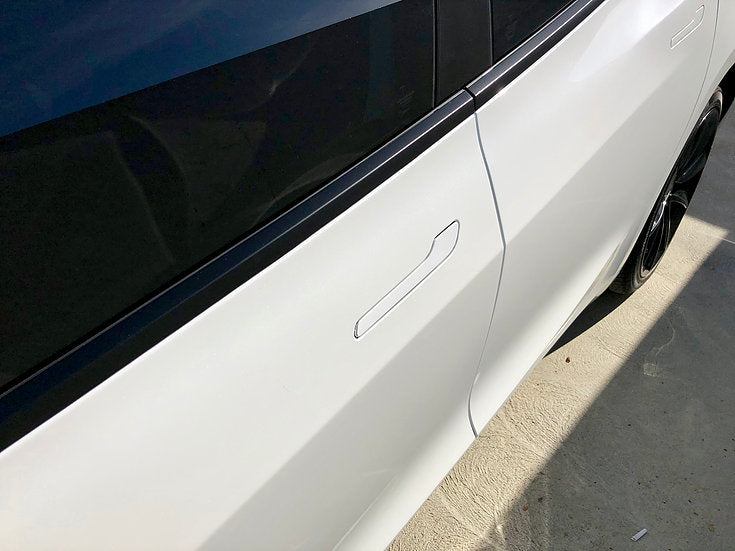 TIKSCIENCE Door Handle Protector for Tesla Model 3 2017-2021 Pull Door  Handle Warp for Tesla Model Y 2020 2021 Door Handle Cover