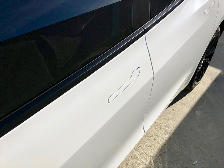 Tesla model 3 shop white door handles