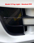 Model X Headlight & Fog Light Protection Film (Set of 4) - Clear or Smoked