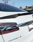 Model S Jupiter Spoiler - Real Molded Carbon Fiber