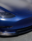 2017-2023 | Model 3 Front Lip Gen. 2 - Real Molded Carbon Fiber