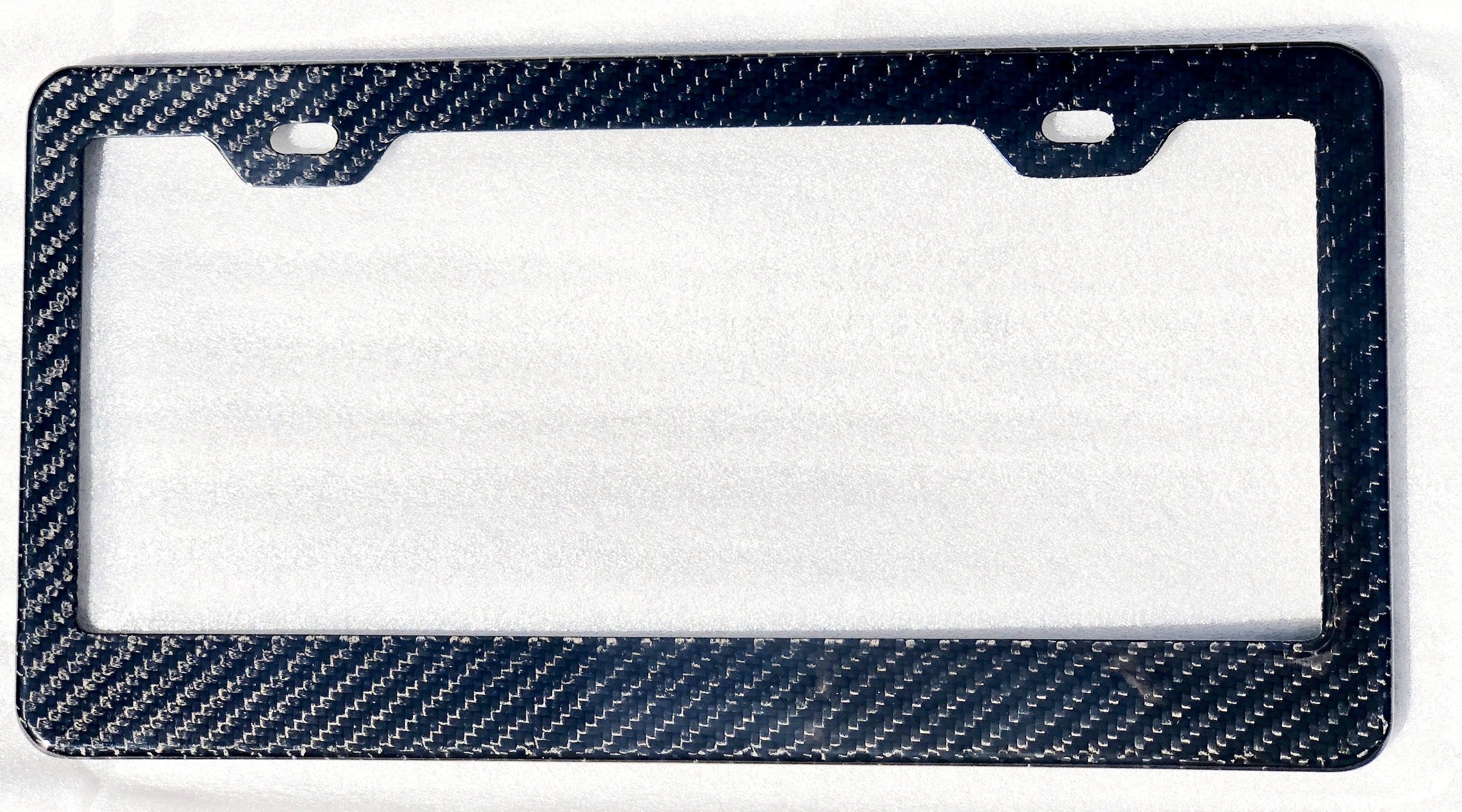 Carbon Fiber License Plate Frame (US)