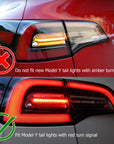 Model 3 & Y AlphaRex LED Tail Light Upgrades (1 pair)