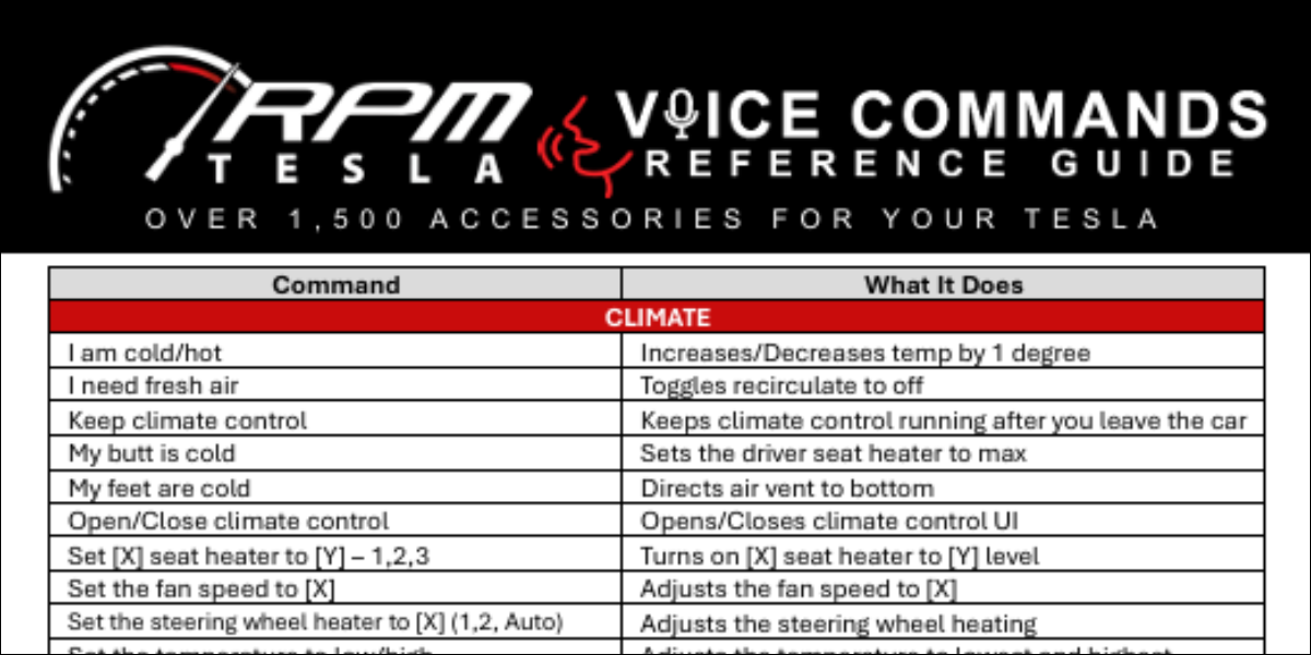 Mastering Tesla Voice Commands for a Safer, Smarter Drive