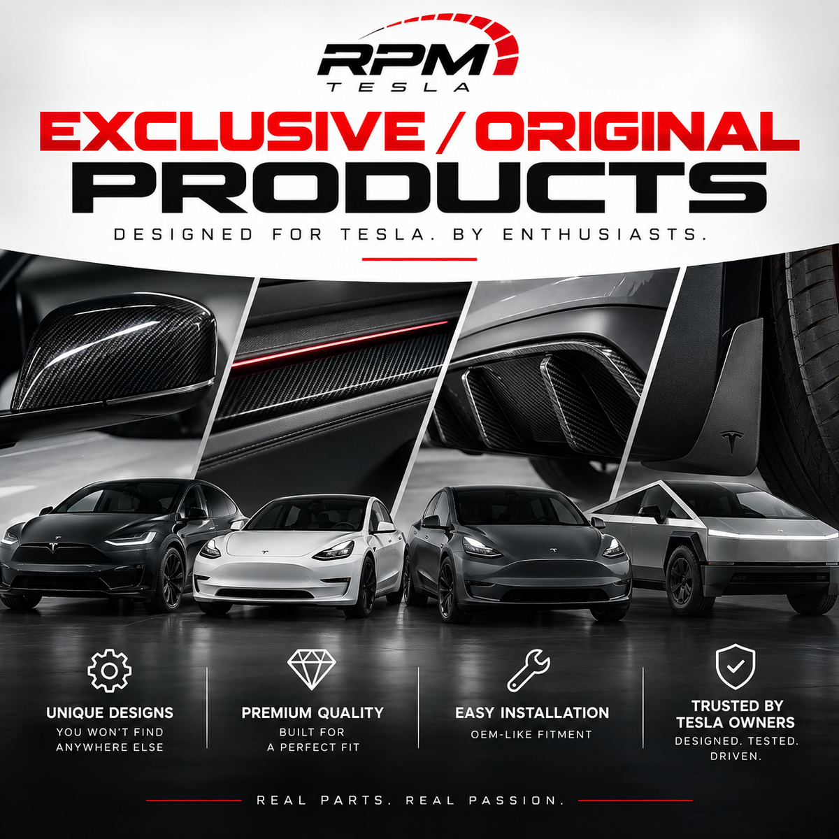 Cybertruck - RPM Tesla Exclusive/Original Products