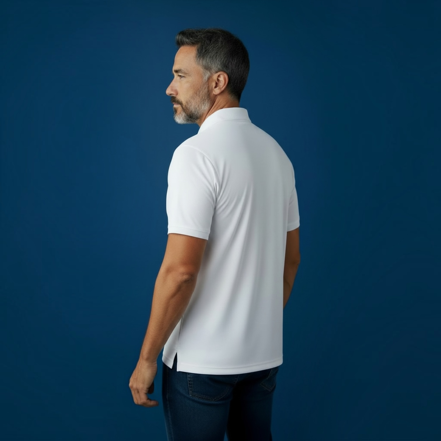 RPM Tesla Premium Studio Polo - RPM Chest &amp; Tesla Sleeve Logo - Black or White