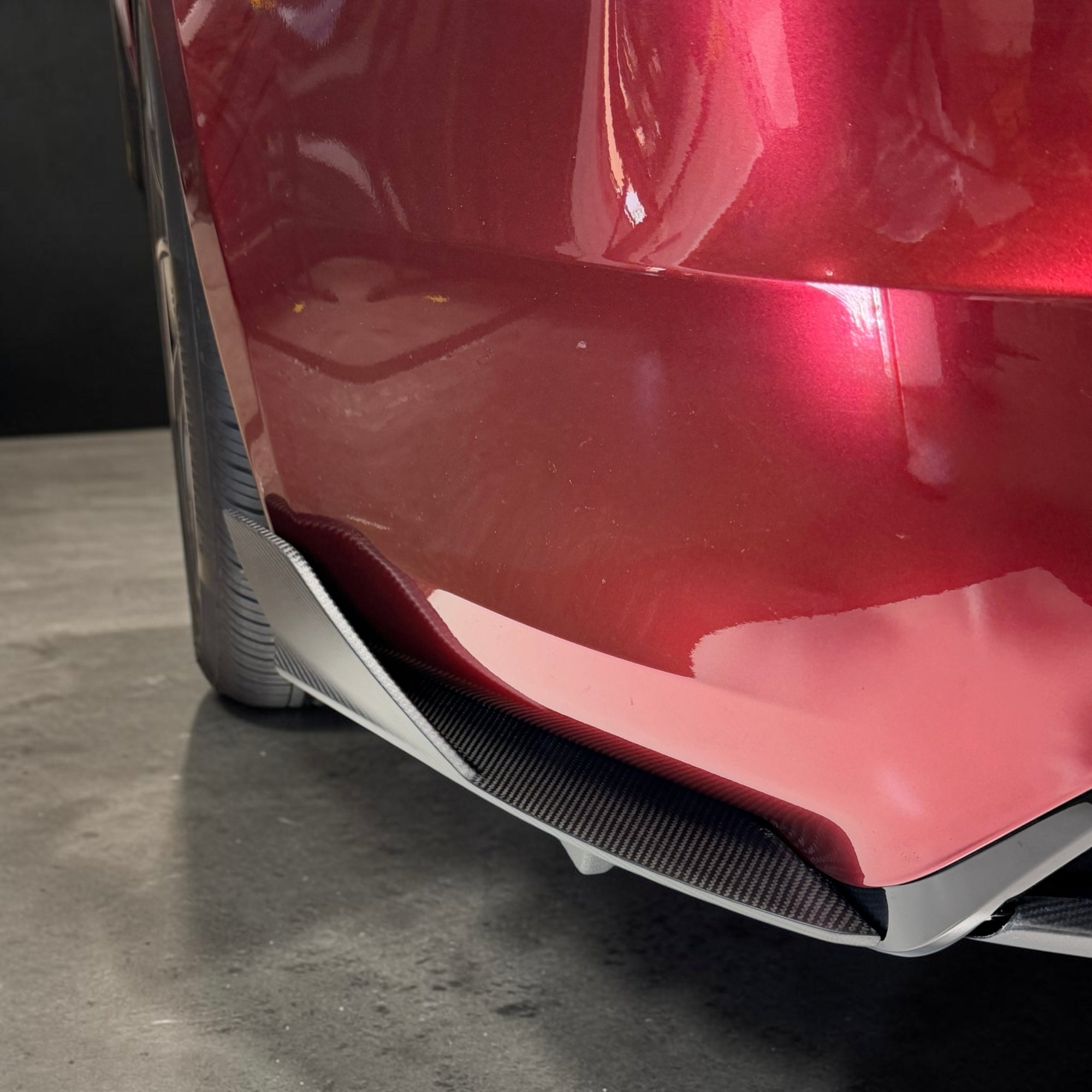 2022+ | Model S Viento Full Body Kit - Real Molded Carbon Fiber (4 Pieces)