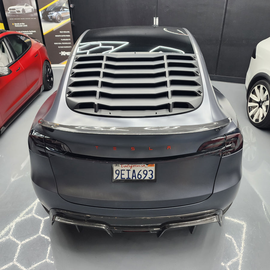 Model Y Rear Window Louver Covers - Variety*