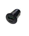 Tesla 12V Cigarette Lighter Adapter - USB A + C