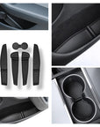 2026+ | Model Y Juniper Refreshed Cup Holder and Door Liner Kit (5 Pieces)