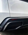 2026+ | Model Y Juniper Refreshed Performance Look Diffuser Overlays - Real Molded Carbon Fiber