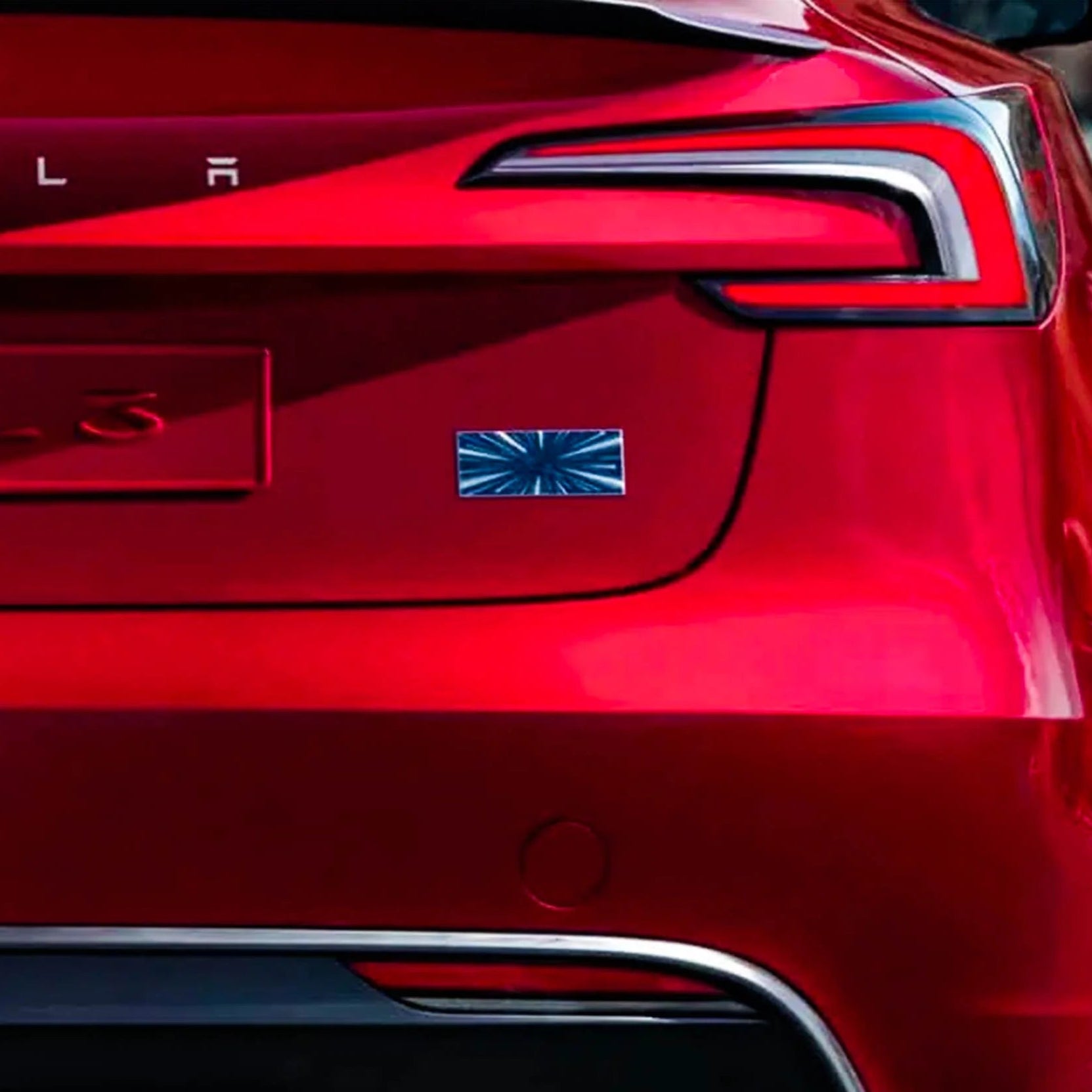 2024+ | Model 3 Highland Refreshed Performance OEM Style 3D Badge Embl ...