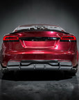 2022+ | Model S Viento Full Body Kit - Real Molded Carbon Fiber (4 Pieces)