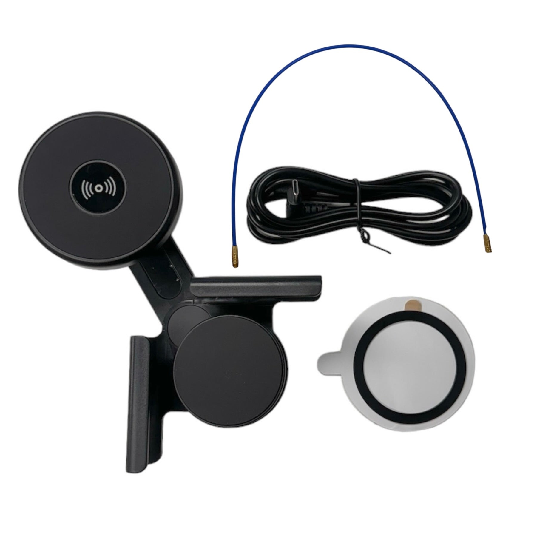 Model S &amp; X MagSafe Corner Screen 15W Fast Charging Smartphone Mount - Removable Style