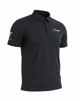 RPM Tesla Premium Studio Polo - RPM Chest & Tesla Sleeve Logo - Black or White