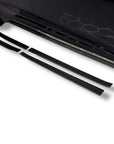 2016+ | Model X Lower Door Panel Trims - Real Molded Carbon Fiber (4 Pieces)
