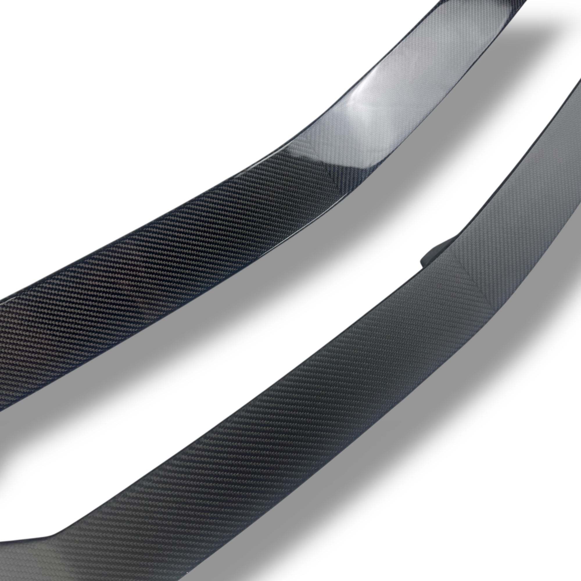 2020+ | Model Y Rear Window Spoiler Sport Look - Real Molded Carbon Fiber