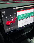 2024+ | Model 3 Highland Refreshed 9H Display Screen Protector Glass Kit with Easy Application Template Tool