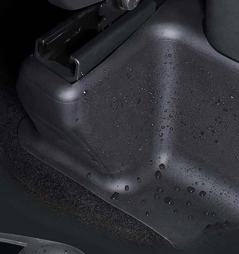 2020-2024 | Model Y Front &amp; Rear Seat Slide Rail Protection Cover Kit - (7 Piece Kit For 5 Seater)
