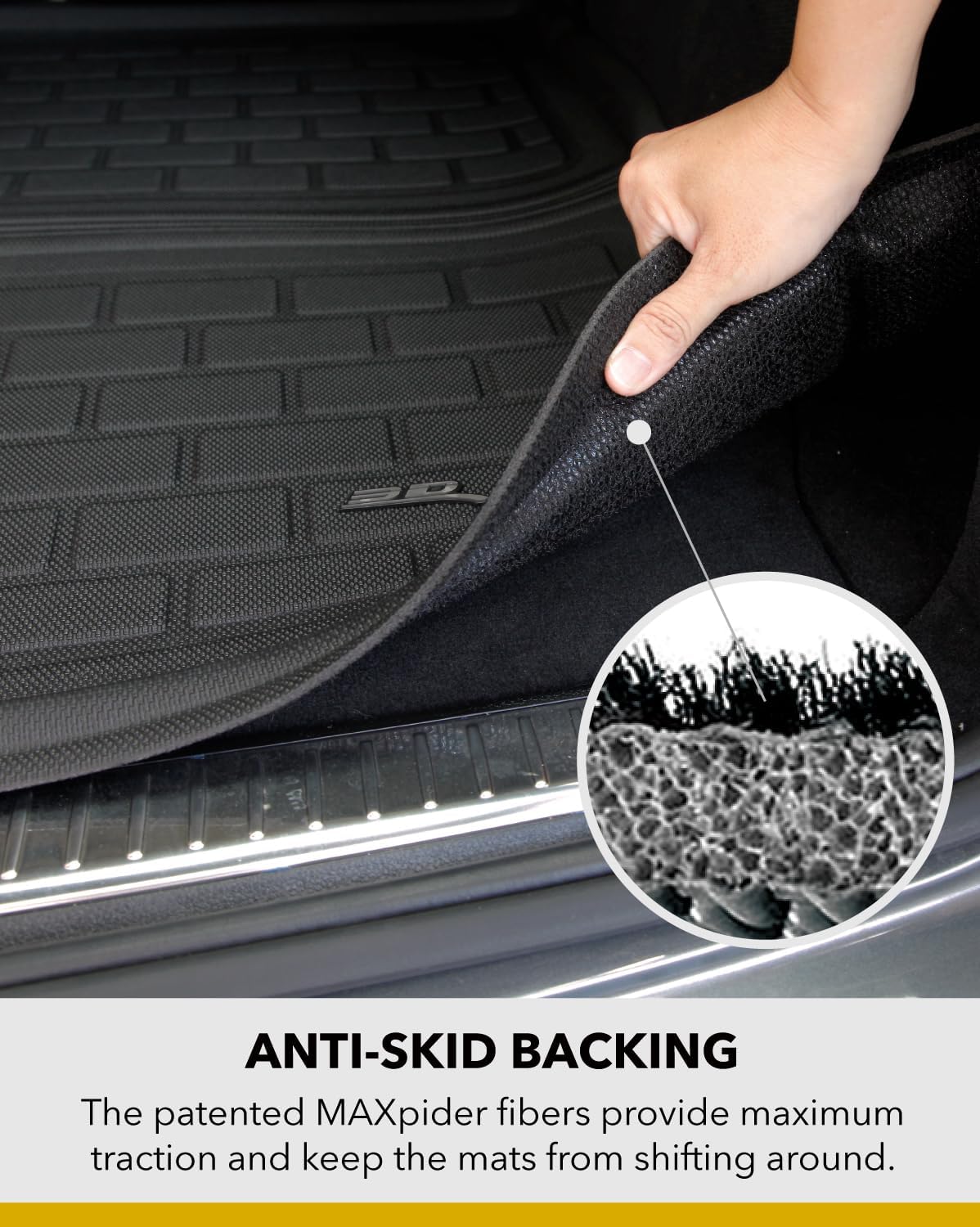 2022+ | Model X 5 Seater -3D MAXpider KAGU Floor &amp; Cargo Mats - Row 1, 2, &amp; Trunk/Frunk