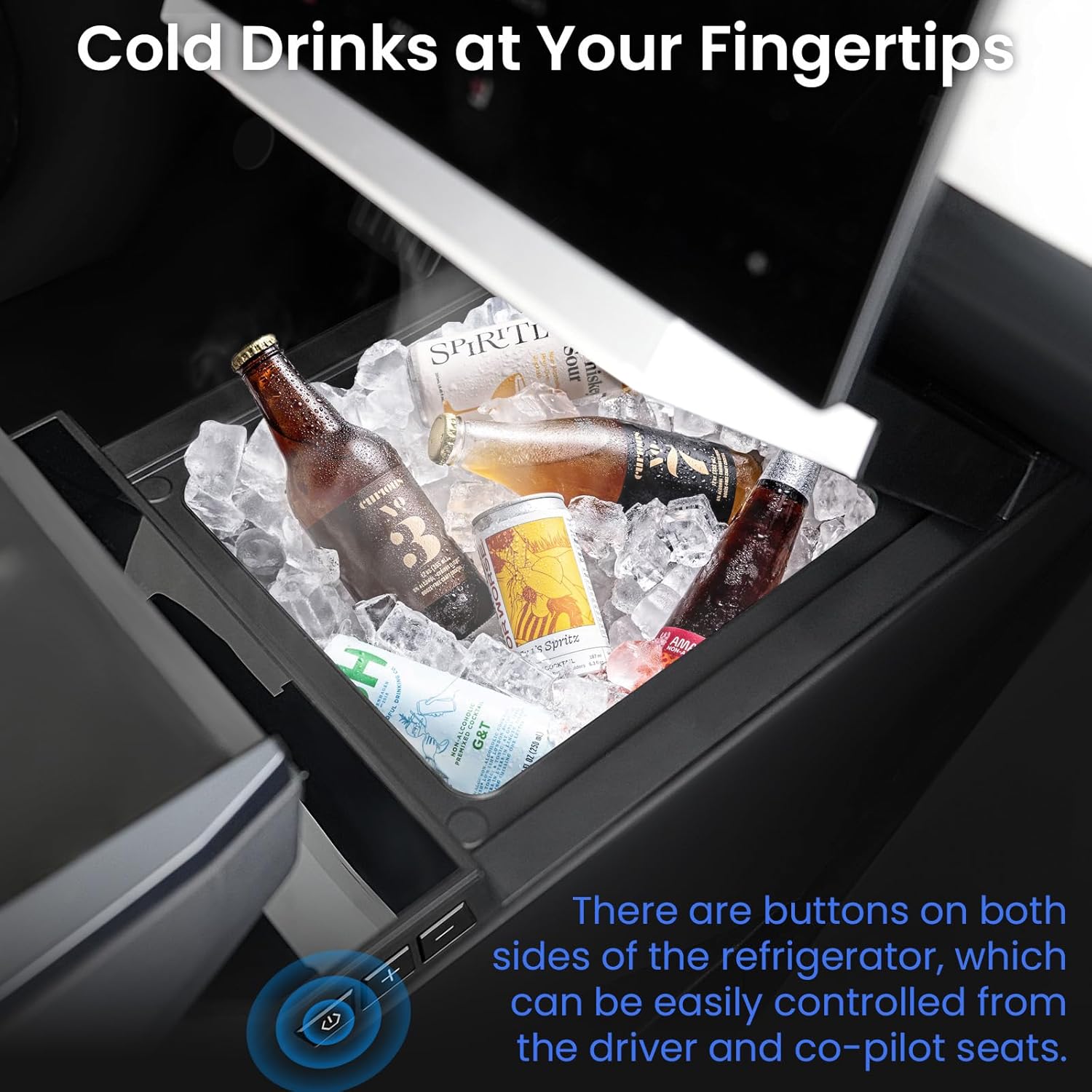 Cybertruck Center Console Refrigerator / Freezer Gen. 2 - 18L