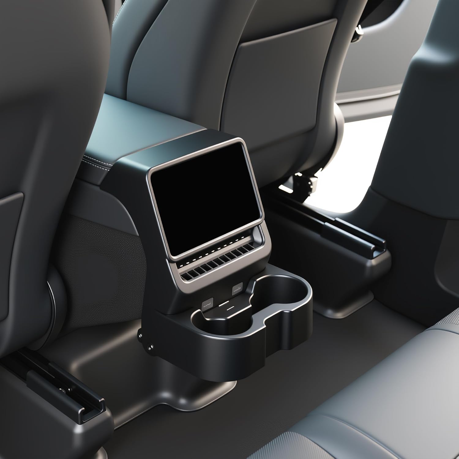 2026+ | Model Y Juniper Backseat Screen Display Overlay with