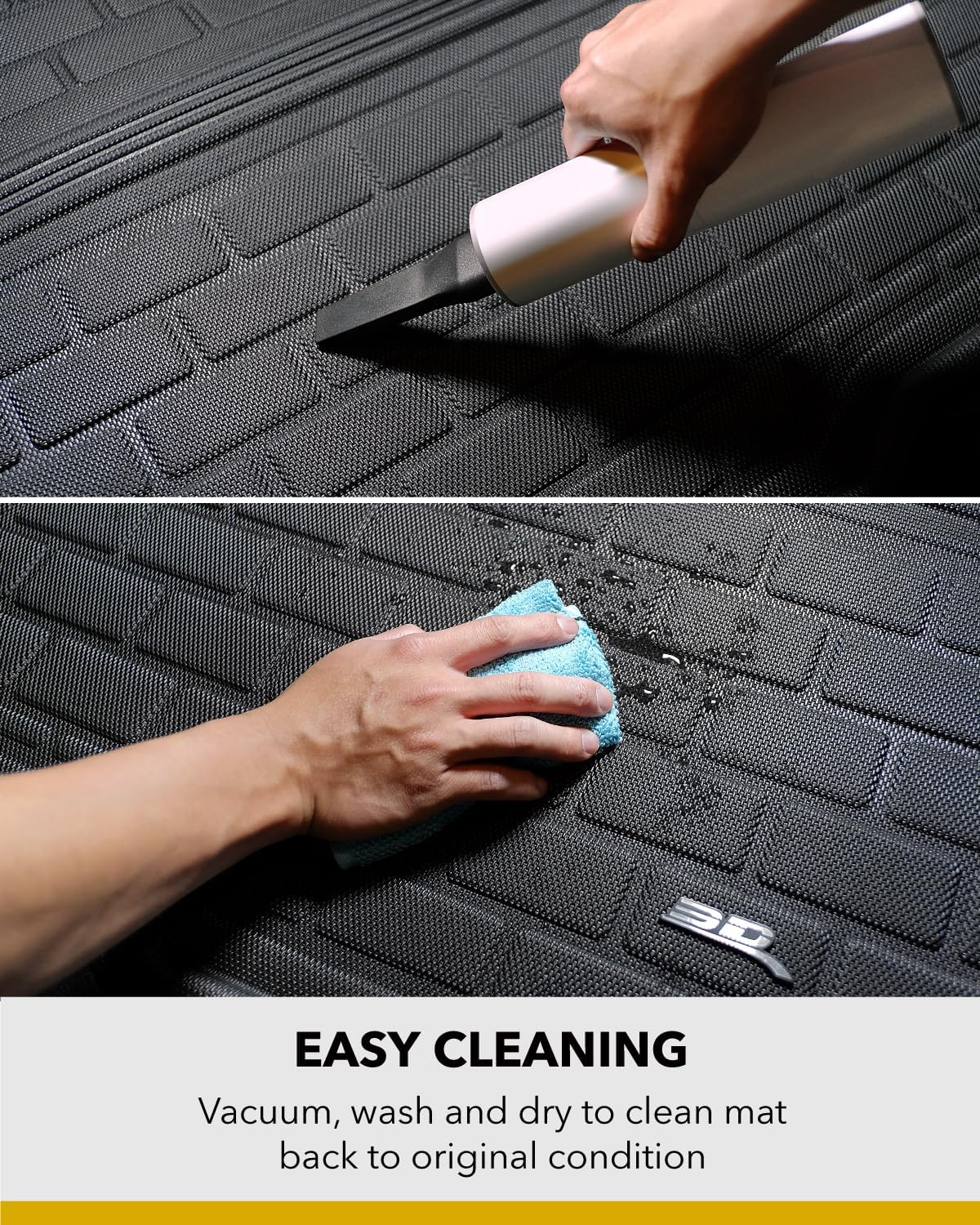 2022+ | Model X 5 Seater -3D MAXpider KAGU Floor &amp; Cargo Mats - Row 1, 2, &amp; Trunk/Frunk