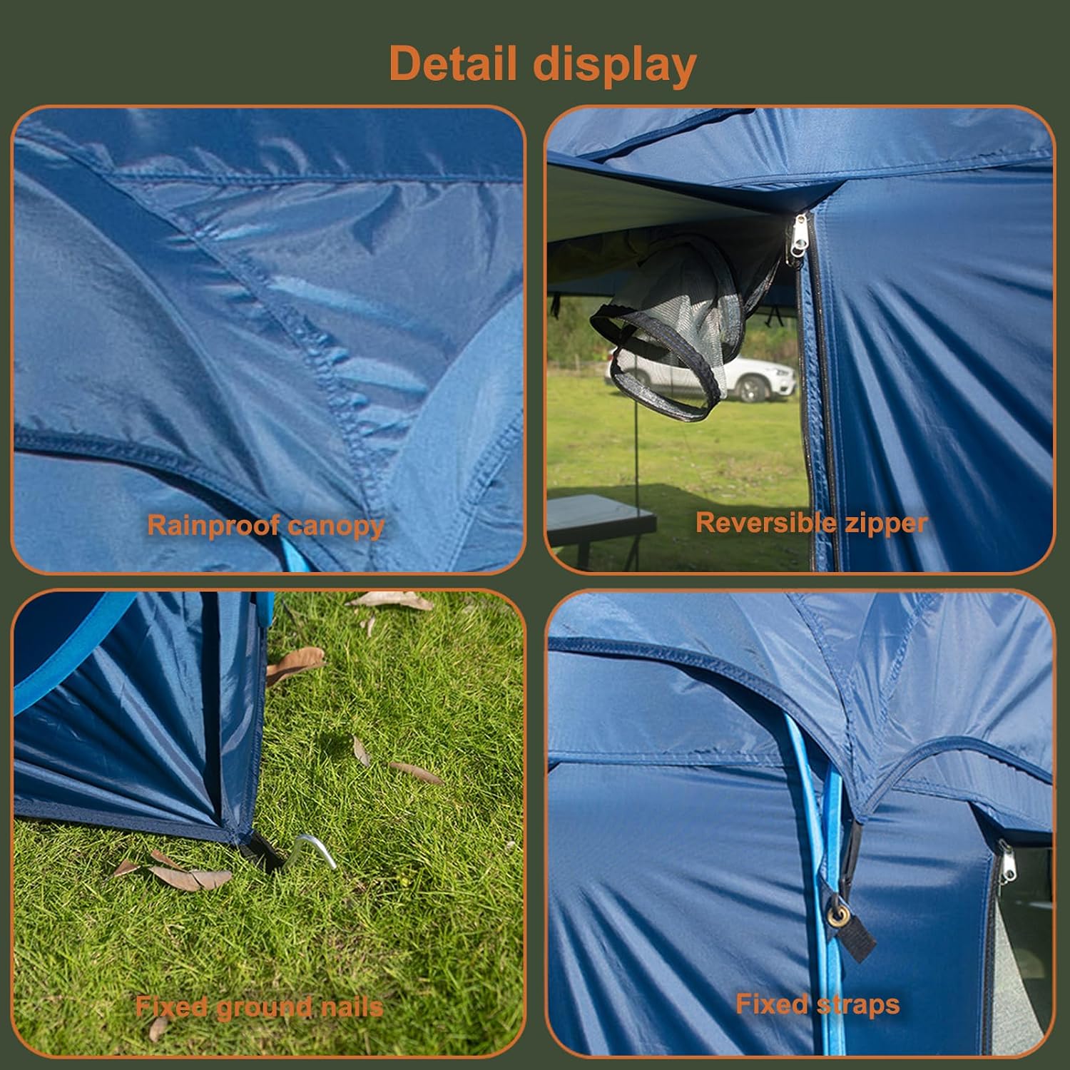 Model S3XY &amp; CT Tesla Camping Tent - Blue