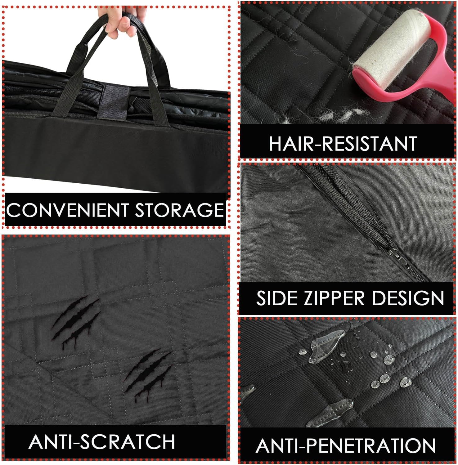 Cybertruck Backseat Pet Mat - Works with Seats Folded Down