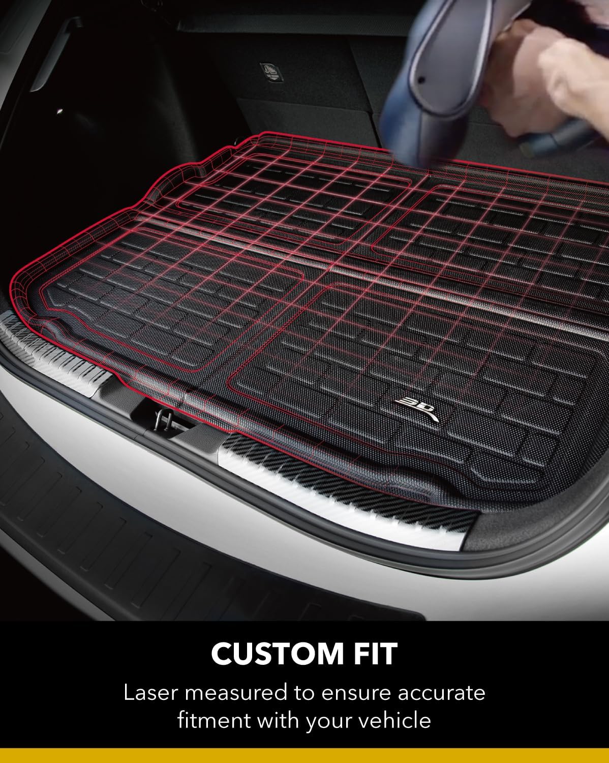 2022+ | Model X 6 Seater - 3D MAXpider KAGU Floor &amp; Cargo Mats - Row 1, 2, &amp; 3 and Trunk/Frunk