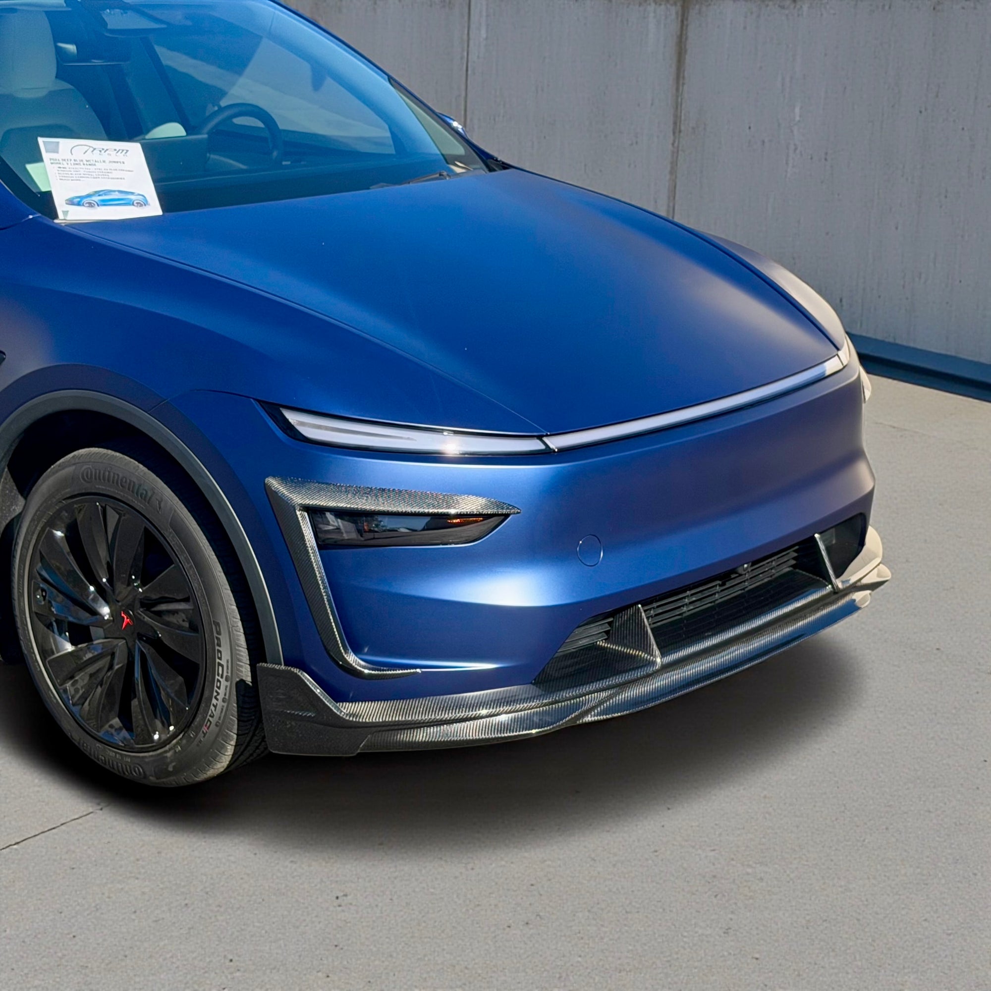 2026+ | Model Y Juniper Refreshed Colossal Full Body Kit - Real Dry Molded Carbon Fiber (4 Pieces)
