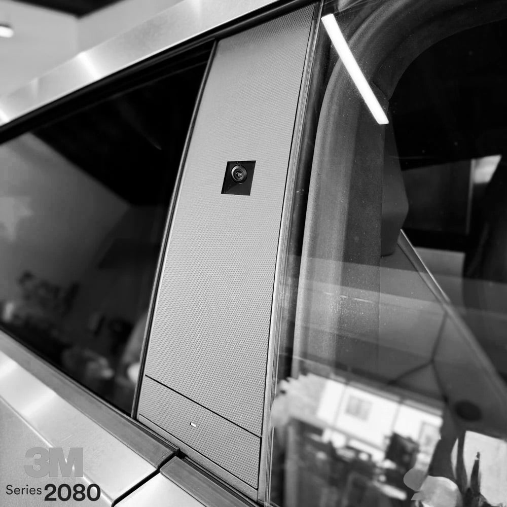 Cybertruck B &amp; C Pillar Overlays (Vinyl / PPF Protection) - Variety (8 Pieces)