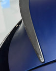 2026+ | Model Y Juniper "Plain Weave" Wide Performance Style Spoiler - Real Dry Molded Carbon Fiber