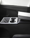 Cybertruck Center Console Overlay ABS Plastic - Hydro Carbon Fiber Coated