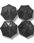 Cybertruck All-Terrain Full Carbon Fiber Wheel Cap Replacement - Real Dry Molded Carbon Fiber