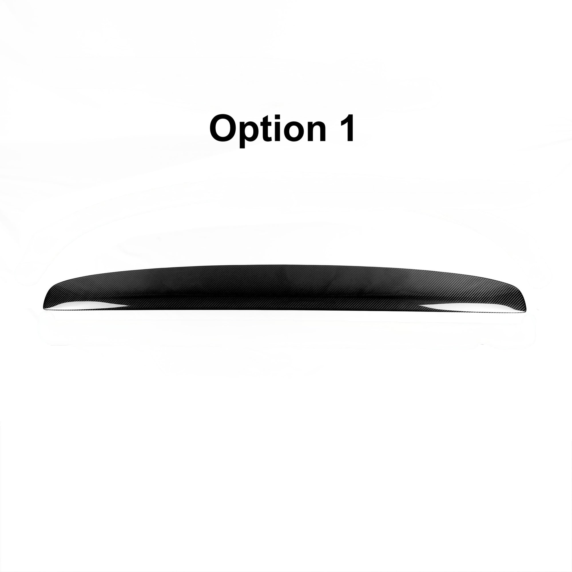 2026+ | Model Y Juniper Refreshed Dashboard Replacement Kit (3 Piece Options) - Real Dry Molded Carbon Fiber