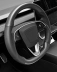 2026+ | Model Y Juniper Refreshed Carbon Fiber Heated Round Steering Wheel Upgrade –  Real Molded Carbon Fiber