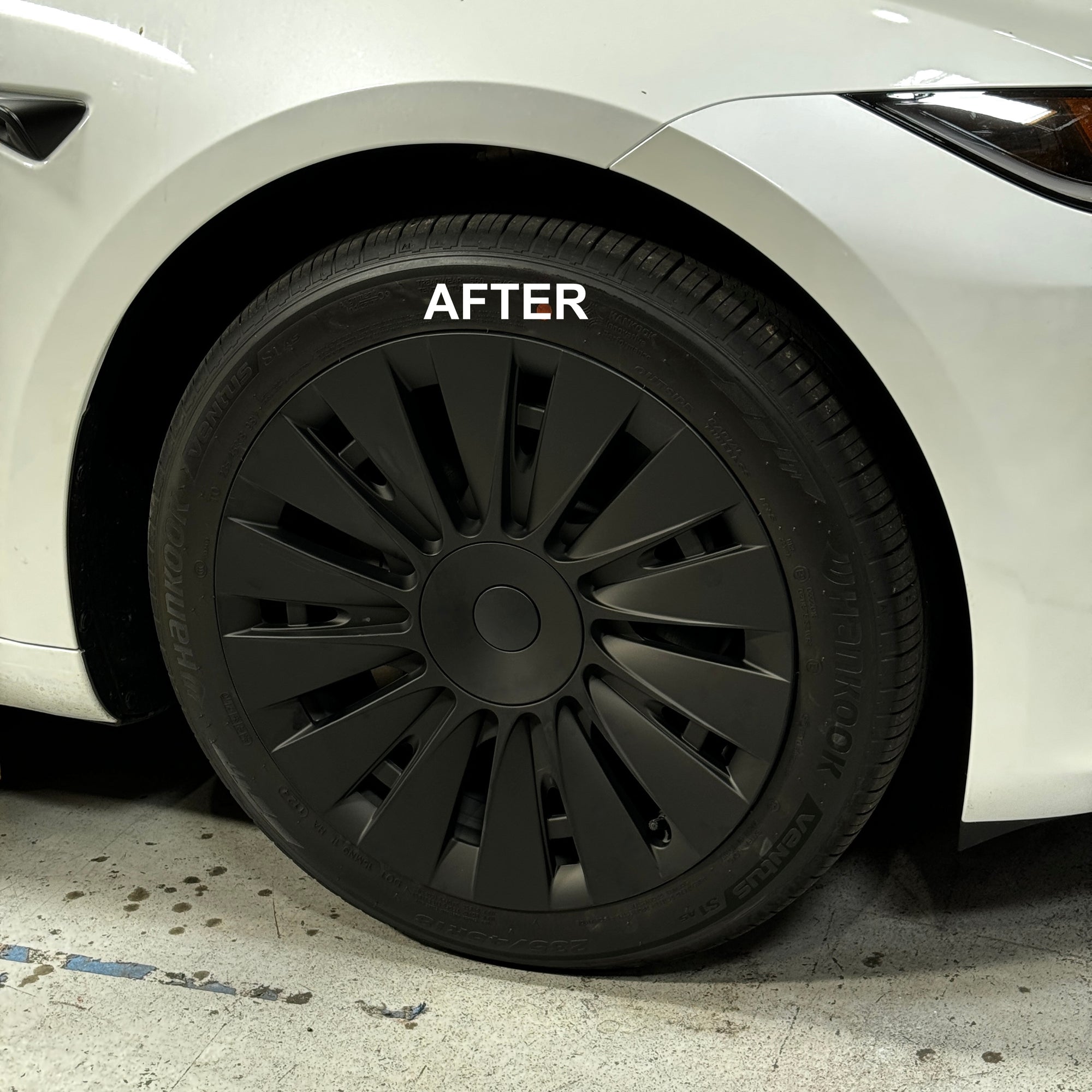 2024+ | Model 3 Highland Refreshed 18&quot; Photon Wheel Hub Cap Cover - Turbine Style (Set of 4)