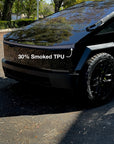 Cybertruck Front Lightbar & Headlight Protection Film (3 Piece) - Clear, Smoked, or Colored