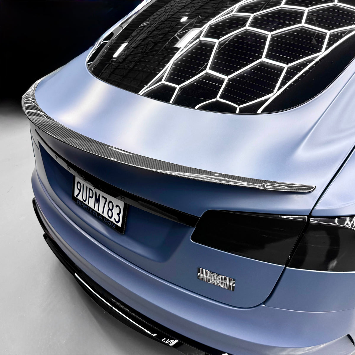 Up Performance Rear Spoiler Model S Model S Spoilers – RPM TESLA Aftermarket Accessories