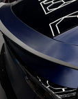 2026+ | Model Y Juniper "Plain Weave" Wide Performance Style Spoiler - Real Dry Molded Carbon Fiber