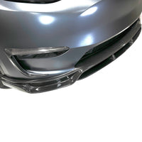 Model Y Viento Plus Front Lip Overlay Spoiler  - Real Dry Molded Carbon Fiber