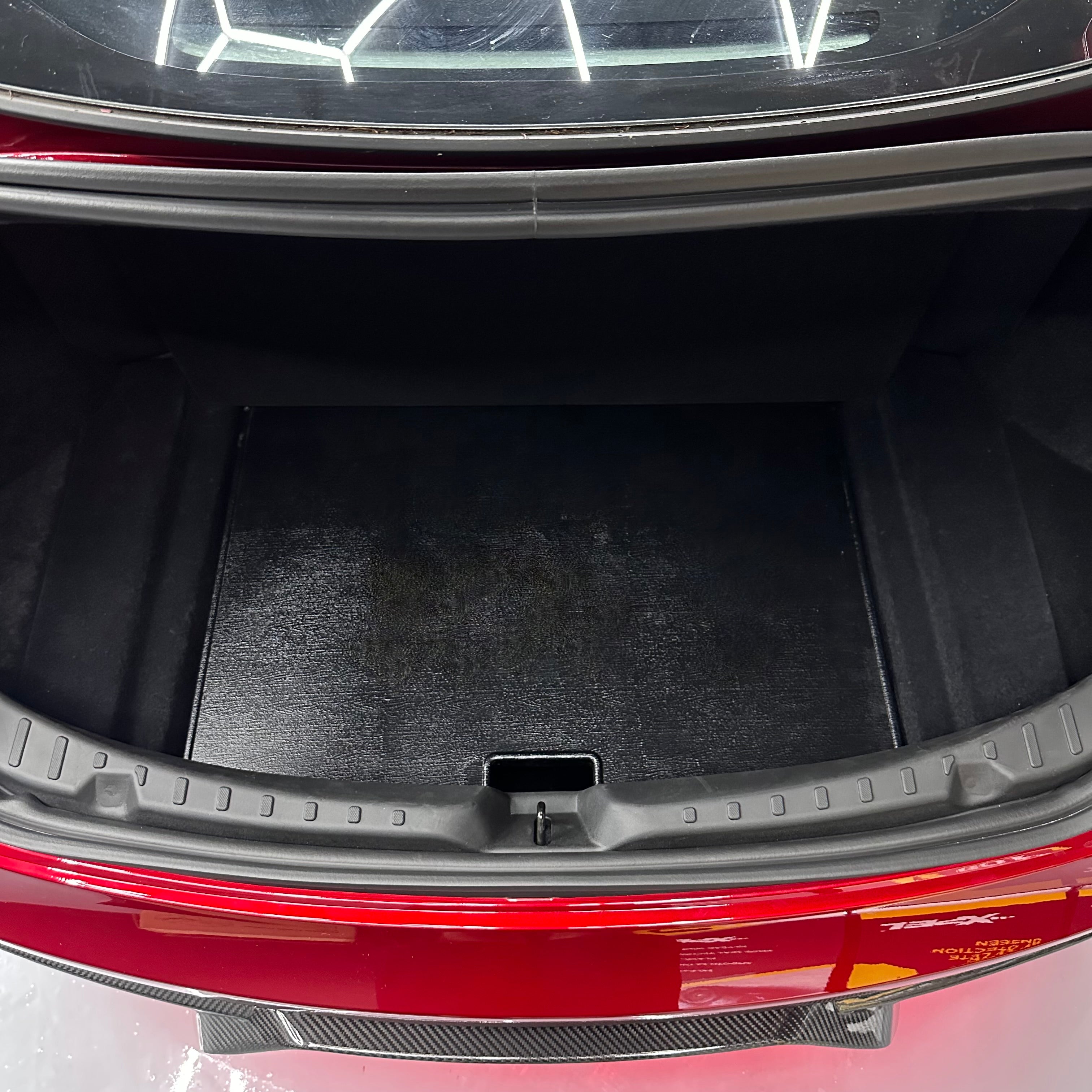 Tesla Vip Table 2017+ | Model 3 Sub-Trunk Retractable Table – RPM TESLA Aftermarket ...