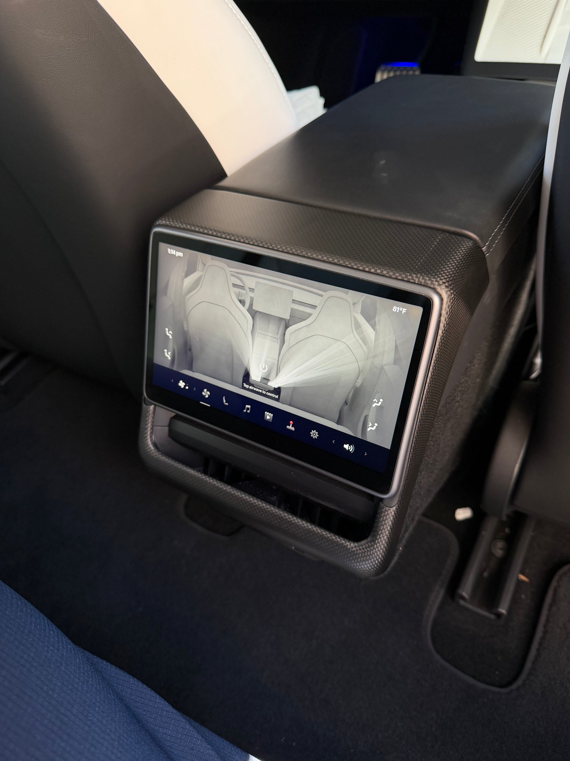 2024+ | Model 3 Highland Refreshed &quot;Plain Weave&quot; (Performance Look) Full Interior Carbon Fiber Kit Bundles (20 Pieces) - Real Dry Molded Carbon Fiber