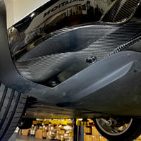 2022+ | Model X Colossal Rear Replacement Diffuser - Real Dry Molded Carbon Fiber