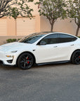 2026+ | Model Y Juniper Performance Model Colossal Front Lip Splitter / Spoiler - Real Dry Molded Carbon Fiber