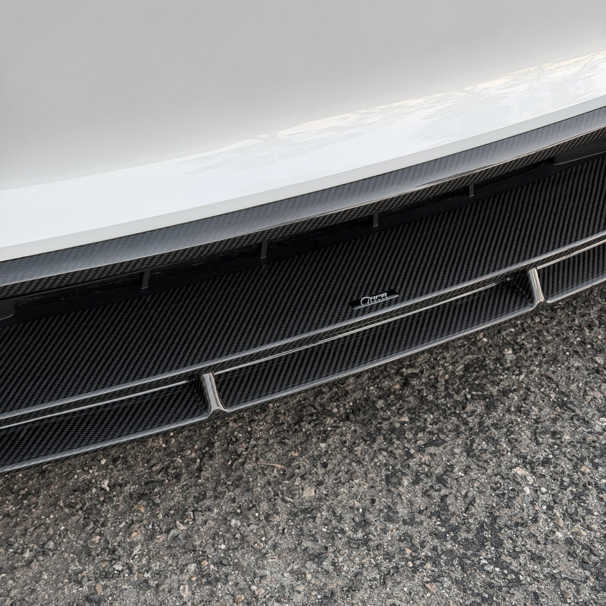2026+ | Model Y Juniper Performance Model Colossal Front Lip Splitter / Spoiler - Real Dry Molded Carbon Fiber
